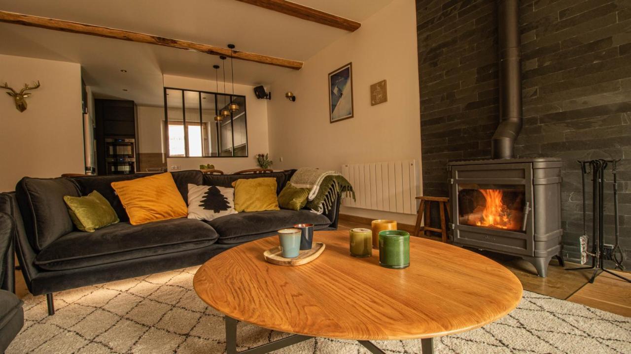 Chalet Peak Noir Entier 12Pers - Cosy House Peak Noir For 12People Le Monêtier-les-Bains Exterior foto
